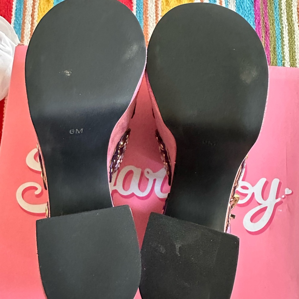 current mood jackie platform shoes floral size 6 - Picture 3 of 4